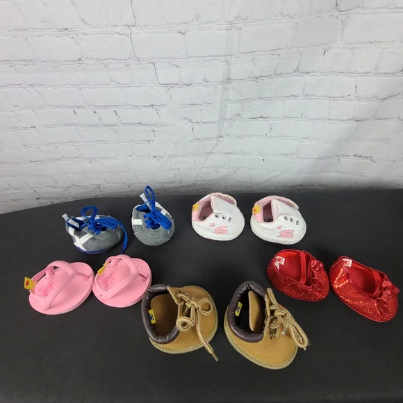 Build-A-Bear Shoe Bundle 5 pairs - Picture 4 of 10